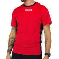 Karakal Pro Tour Tee Red / Graphite - koszulka męska