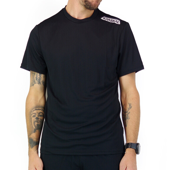 Karakal Training Tee Black - koszulka męska