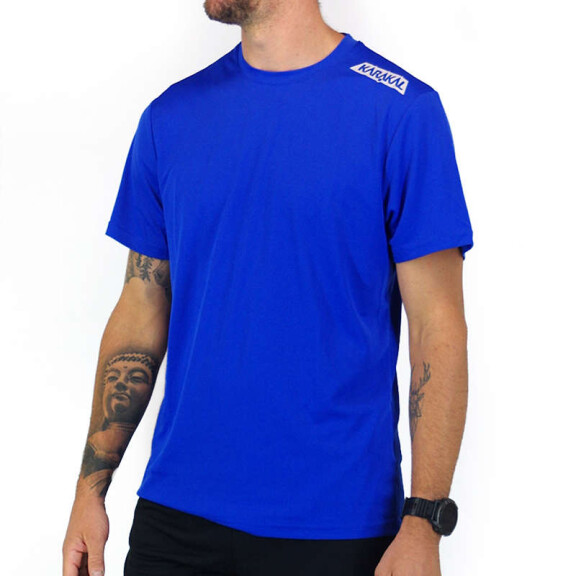 Karakal Training Tee Blue - koszulka męska