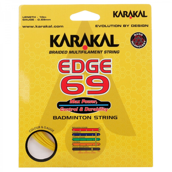 Karakal Edge 69 Yellow