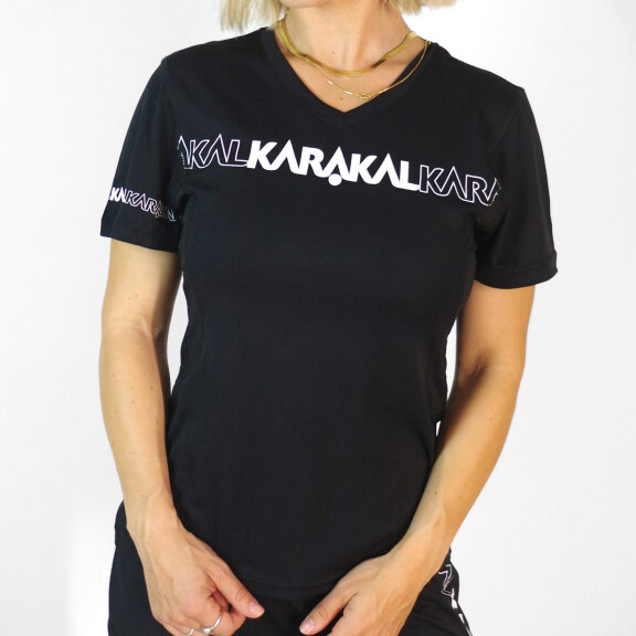 Karakal Pro Tour Unisex Tee Black - koszulka damska