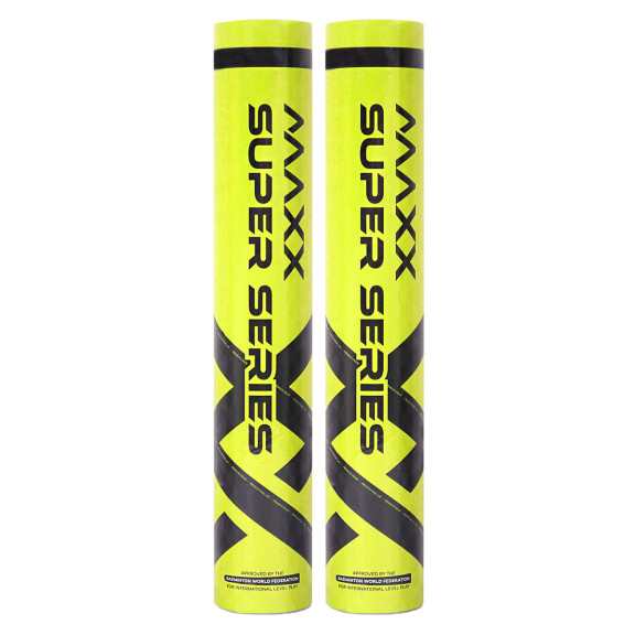 Maxx Super Series 2-Pack - Zestaw 2 tuby - lotki do badmintona