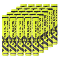 Maxx Super Series - Zestaw 25 tub - lotki do badmintona