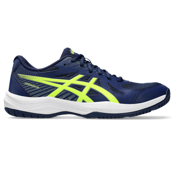ASICS Upcourt 6 Blue Expanse / Safety Yellow - buty do badmintona