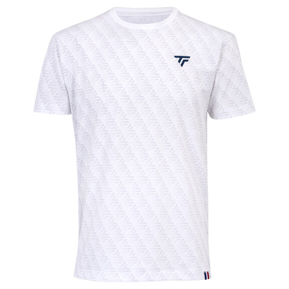 Tecnifibre Graphic Tee Stretch White - koszulka męska