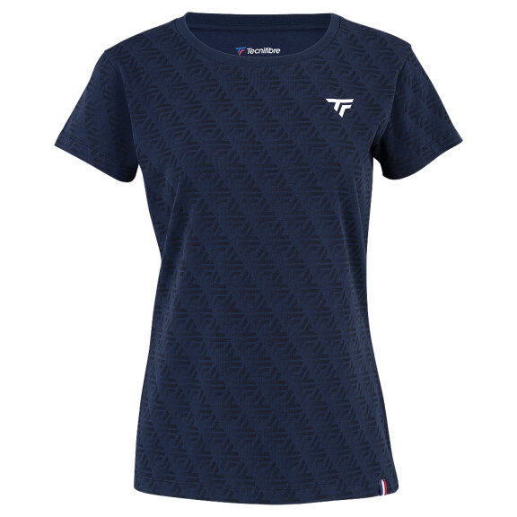 Tecnifibre Graphic Lady Tee Marine - koszulka damska
