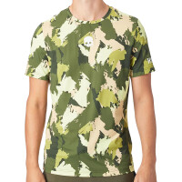 Hydrogen Brushed Camo Tech T-Shirt Green - koszulka męska