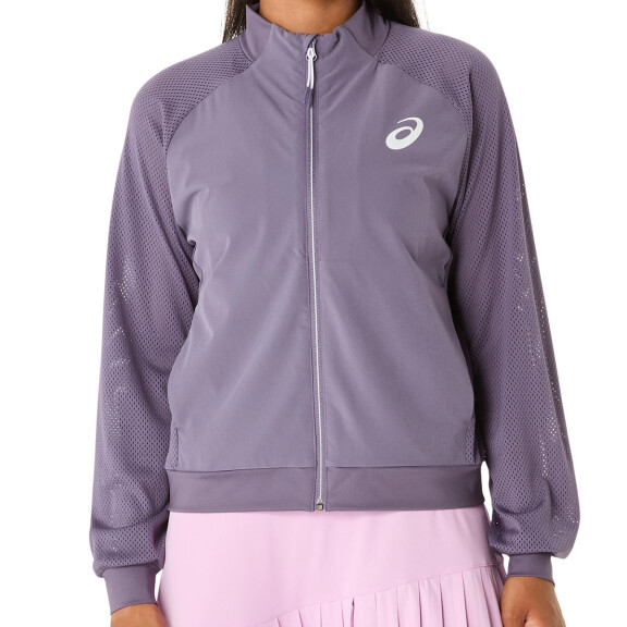ASICS Match Jacket Greyish Purple - bluza damska