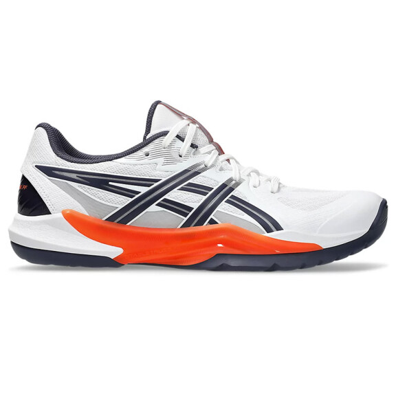 ASICS Powerbreak FF White / Nova Orange - buty do badmintona