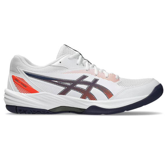 ASICS Gel-Task 4 White / Indigo Fog - buty do badmintona