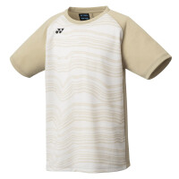 Yonex Men's Crew Neck T-Shirt 0050 Ice Beige - koszulka męska