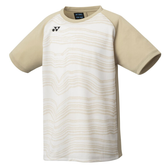 Yonex Men's Crew Neck T-Shirt 0050 Ice Beige - koszulka męska