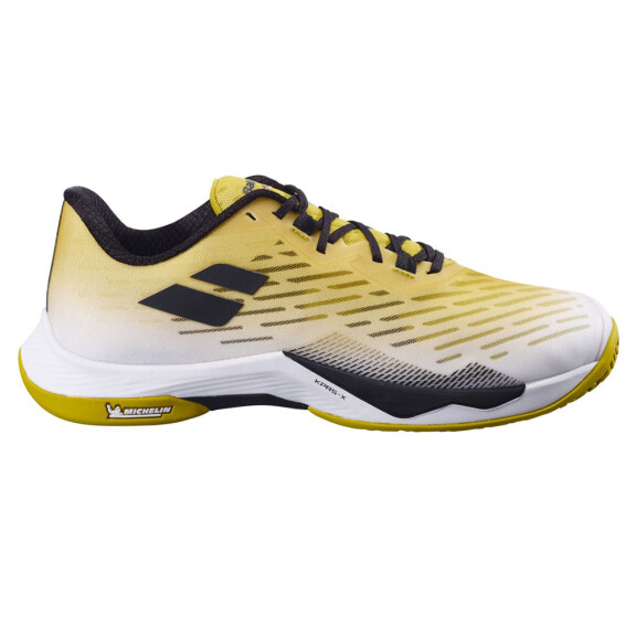 Babolat Shadow Tour 5 White / Gold - buty do badmintona
