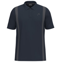 Head Club 25 Tech Polo Shirt Navy - koszulka męska