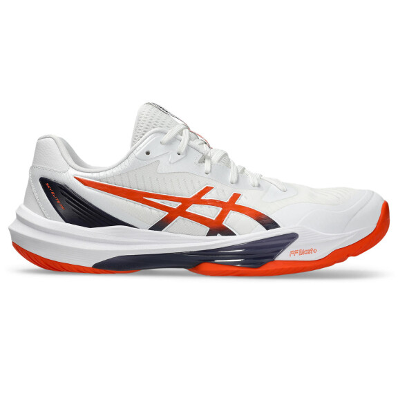 ASICS Sky Elite FF 3 White / Nova Orange - buty do badmintona