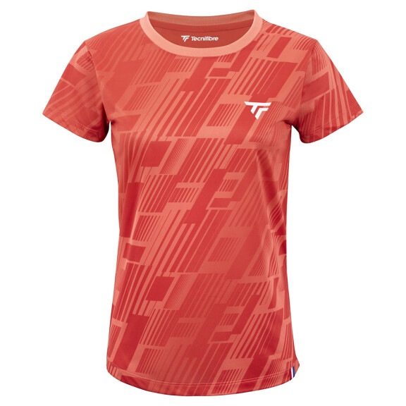 Tecnifibre X-Loop Lady Tee Coral - koszulka damska