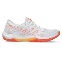 ASICS Gel-Rocket 12 White / Vivid Coral - buty do badmintona damskie