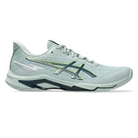 ASICS Netburner Ballistic FF 4 Lichen Rock / Tranquil Teal - buty do badmintona
