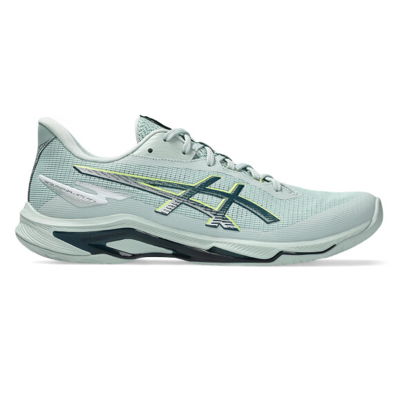 ASICS Netburner Ballistic FF 4 Lichen Rock / Tranquil Teal - buty do badmintona