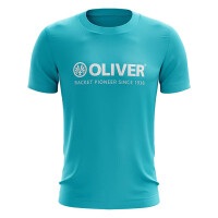 Oliver Basic T-Shirt Petrol - koszulka męska