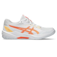ASICS Gel-Task 4 White / Vivid Coral - buty do badmintona damskie