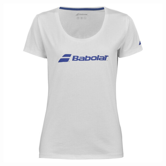 Babolat Exercise Babolat Tee White - koszulka damska
