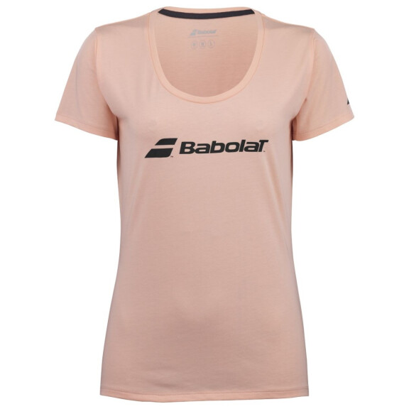 Babolat Exercise Babolat Tee Exercise Peach - koszulka damska