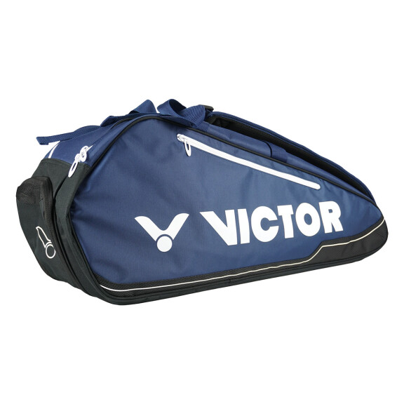 Victor Double Racketbag 9115 B 6R Blue - torba do badmintona