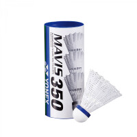 Yonex Mavis 350 Białe 3 szt - lotki do badmintona