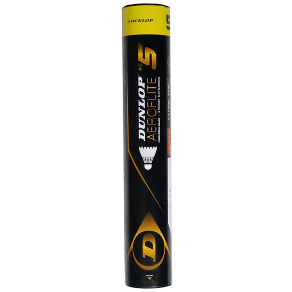 Dunlop Aeroflite No.5 12szt. - lotki do badmintona