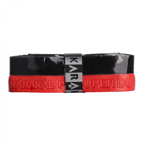 Karakal PU Super Grip Duo Black / Red