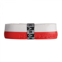 Karakal PU Super Grip Duo White / Red
