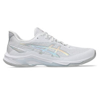 ASICS Netburner Ballistic FF 4 Shine Pack Limited White / Pure Silver - buty do badmintona damskie