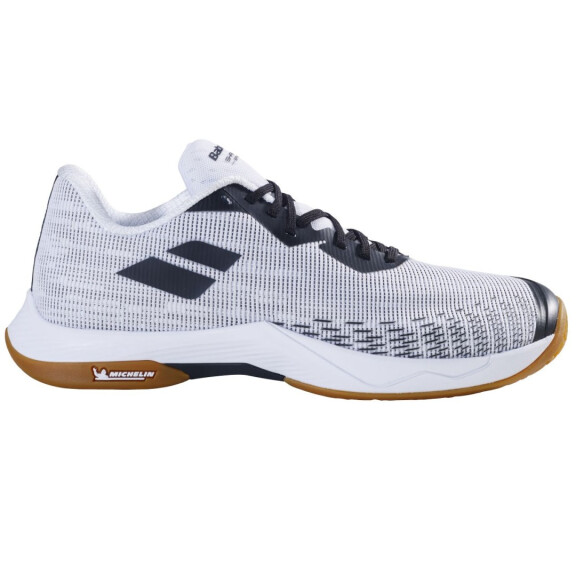 Babolat Shadow Spirit 2 White / Black - buty do badmintona