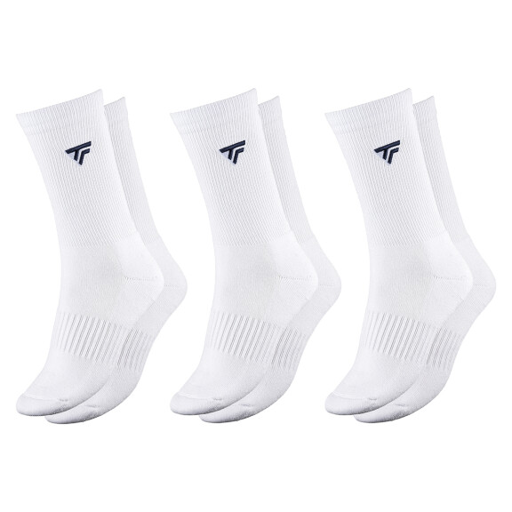 Tecnifibre Classic Men's Socks 3P White