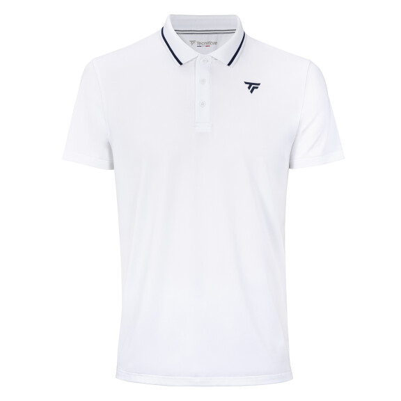 Tecnifibre Team Tech Polo White - koszulka męska
