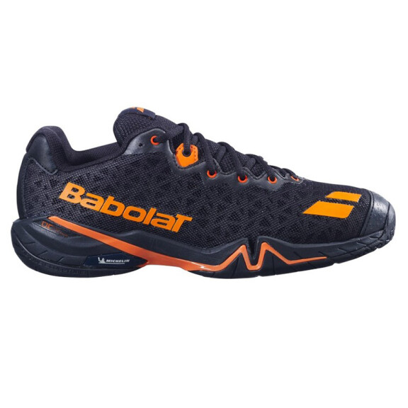 Babolat Shadow 4 Black / Orange - buty do badmintona