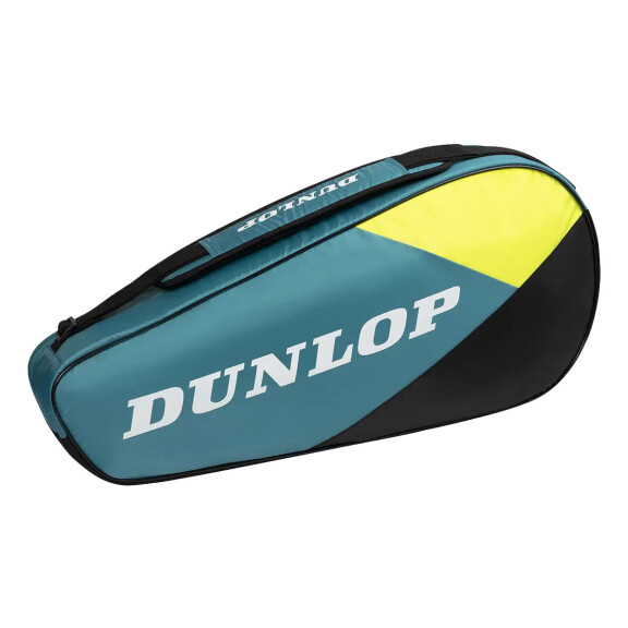 Dunlop SX Club Racketbag 3R Teal / Black / Yellow