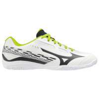 Mizuno Crossmatch Sword White / Vulcan / Acid Lime - buty do badmintona