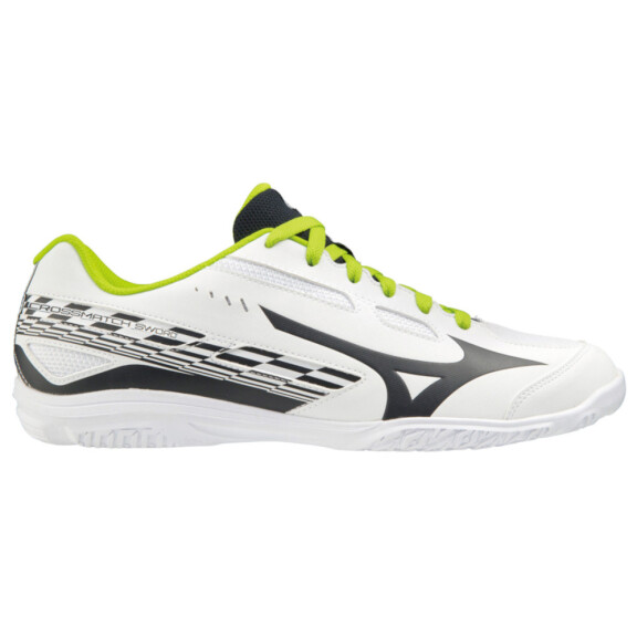 Mizuno Crossmatch Sword White / Vulcan / Acid Lime - buty do badmintona