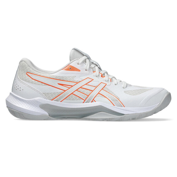 ASICS Gel-Tactic 13 White / Vivid Coral - buty do badmintona damskie