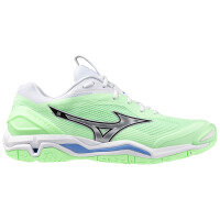Mizuno Wave Stealth 6 Neo Mint / Black / Frontier Blue - buty do badmintona