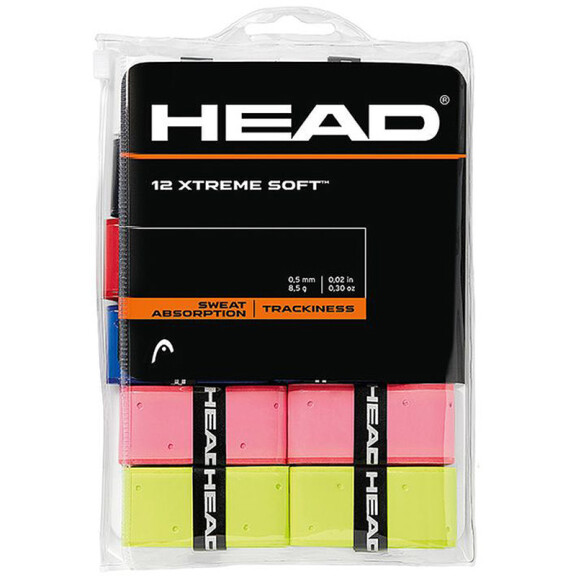 Head Xtreme Soft Overgrip 12-Pack Mix