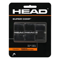 Head Super Comp Overgrip 3Pack Black