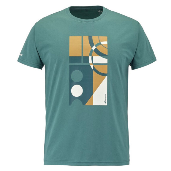 Babolat Exercise Message Tee North Sea - koszulka męska