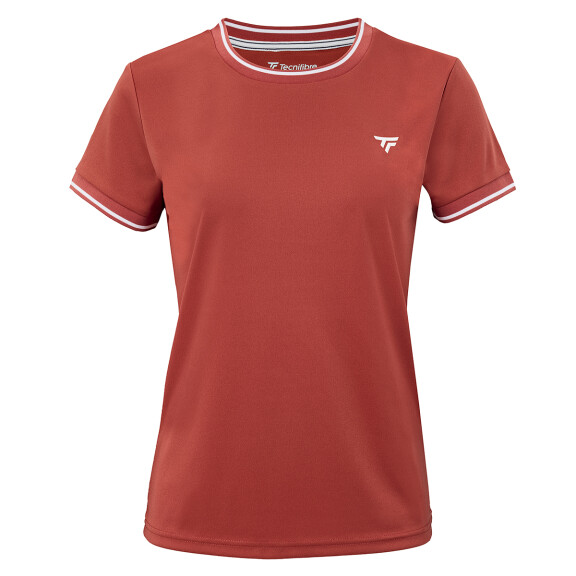 Tecnifibre Team Tech Lady Tee Terracotta - koszulka damska