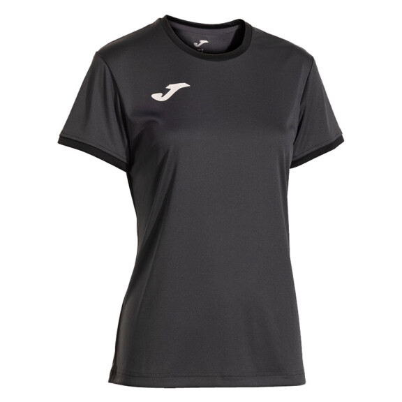 Joma Combi Premium Woman SS Tee Dark Gray / Black - koszulka damska