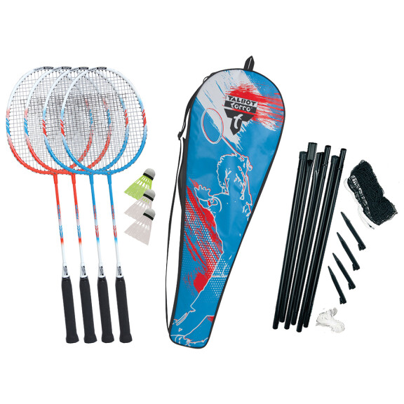 Talbot-Torro 4-Fighter 449416 - Zestaw do badmintona - zestaw do badmintona