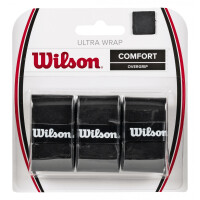Wilson Ultra Wrap Overgrip 3-Pack Black