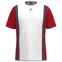 Head Club 25 Tech T-Shirt Red / White - koszulka męska